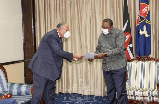 وزير الخارجية ورئيس جمهورية كينيا