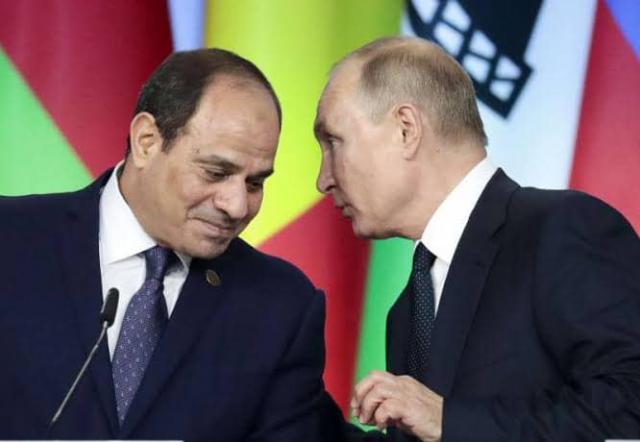 الرئيس السيسي وفلاديمير بوتين