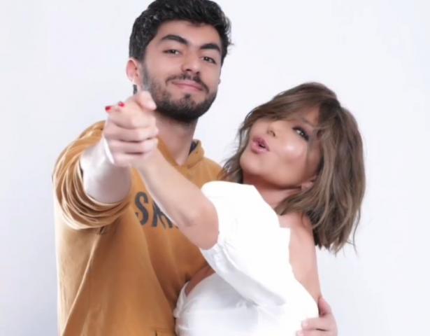 سميرة سعيد وأبنها