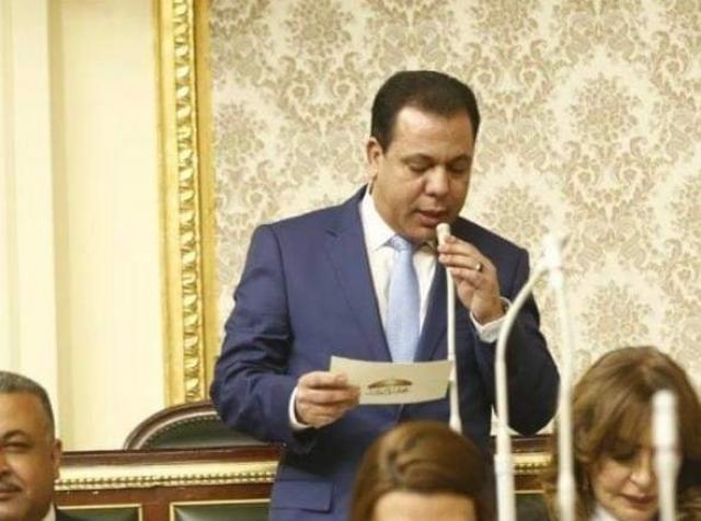 النائب عبد الله أحمد  عضو لجنة الصحة بمجلس النواب