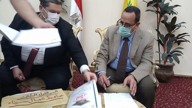 اعتماد محافظ شمال سيناء نتيجة الشهادة الإعدادية