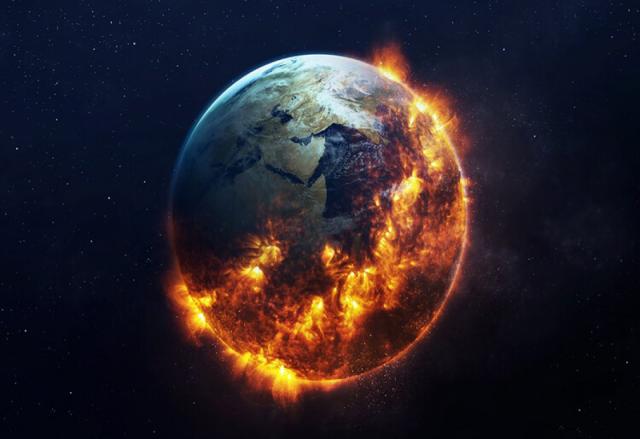 الانفجارات الشمسية ونهاية العالم 