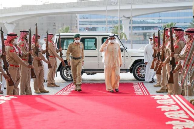 تفقد حاكم دبي لشرطة دبي
