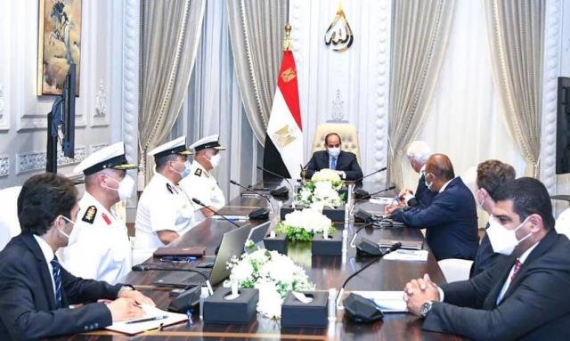 السيسي ومجموعة لورسن الألمانية