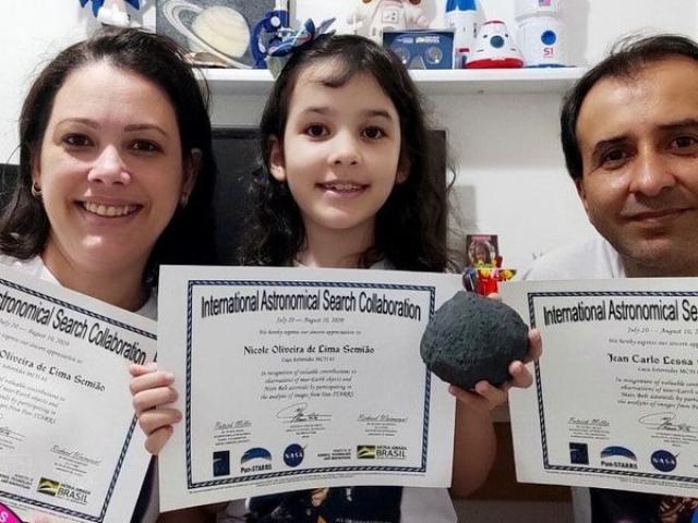 ”أصغر عالمة فلك”.. طفلة برازيلية تكتشف 7 كويكبات لناسا