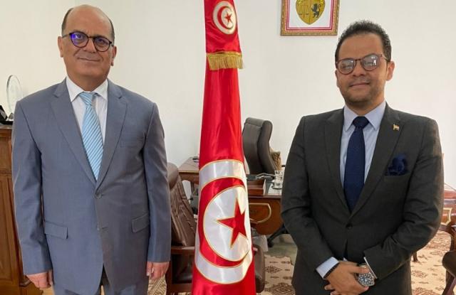 السفير التونسي ورئيس مهرجان شرم الشيخ