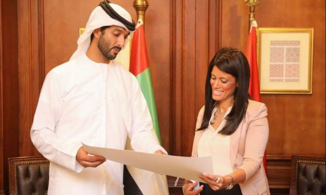 وزيرة التعاون الدولي تلتقي وزير الاقتصاد الإماراتي لبحث سبل تعزيز العلاقات بين البلدين