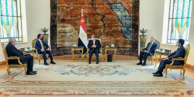 اجتماع الرئيس السيسي اليوم مع رئيس برلمان العراق