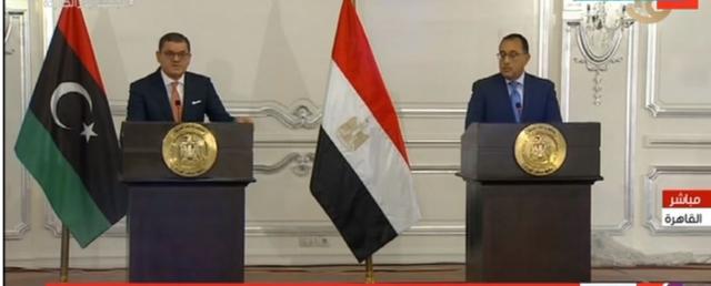 عاجل | رئيس الوزراء: مصر مستعدة لتقديم الدعم السياسي واللوجيستي والسياسي إلى ليبيا