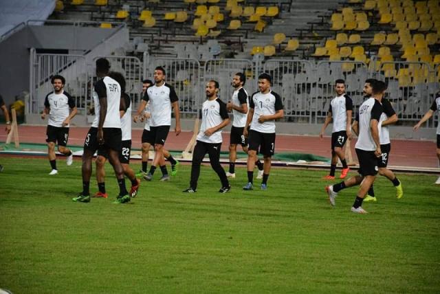 منتخب مصر يتدرب على فترتين استعدادًا لمواجهتي ليبيا