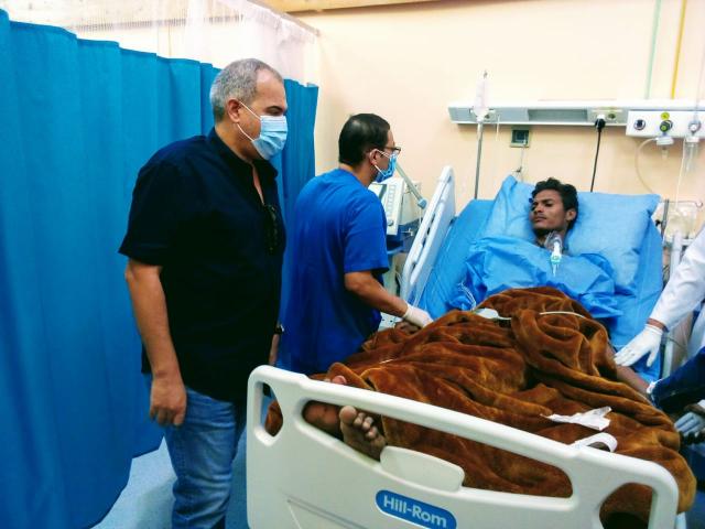عاجل| الصحة تكشف عن  أعداد وحالة المصابين في حريق مهرجان الجونة