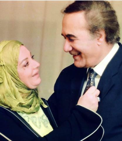 شهيرة والراحل محمود ياسين