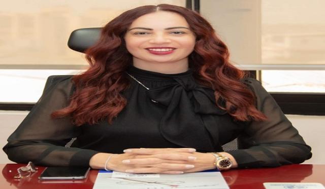 دعاء حافظ مدير عام الشركة المصرية للتخصيم ايجيبت فاكتورز بعضوية اللجنة التنفيذية للمنظمة