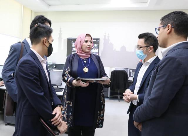 وفد من سفارة سنغافورة يزور مرصد الأزهر