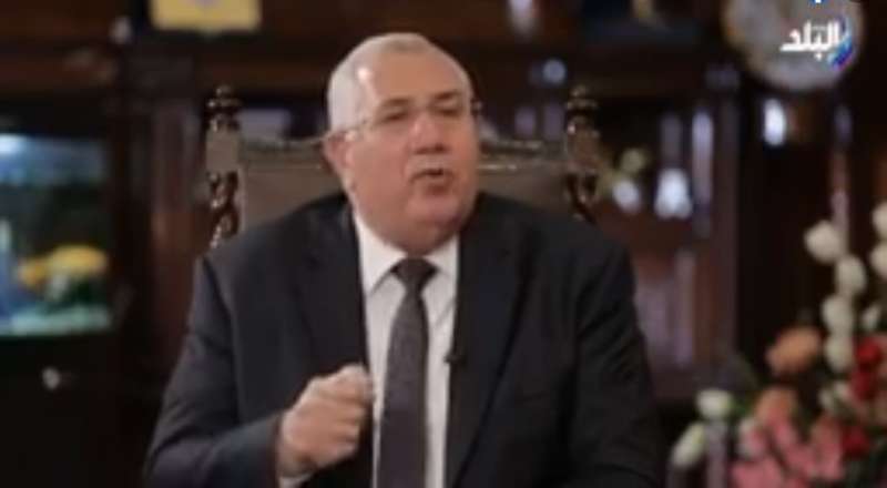 السيد القصير وزير الزراعة