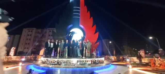 رئيس جهاز مدينة بدر يشهد افتتاح ميدان مصطفى كامل بعد تطويره