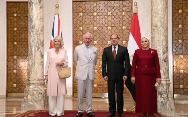 الرئيس السيسي والأمير تشارلز