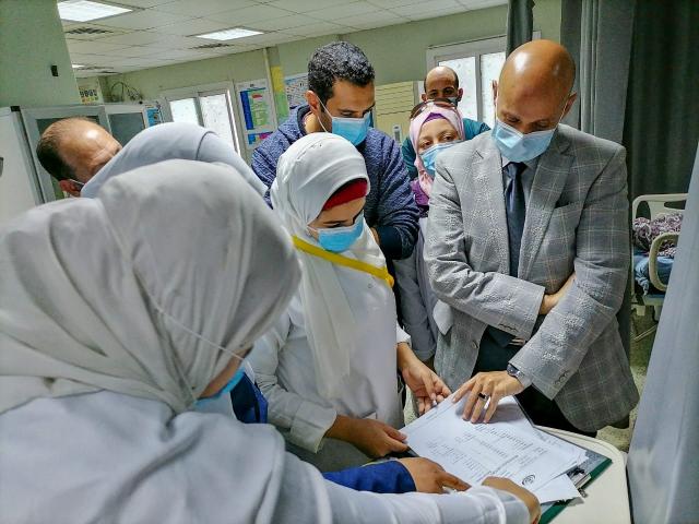 جولة تفقدية لوكيل صحة الشرقية 