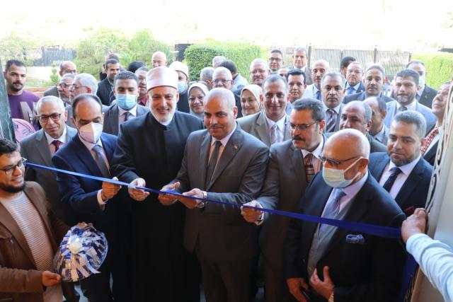 افتتاح مجمع الإدارات بجامعة الأزهر