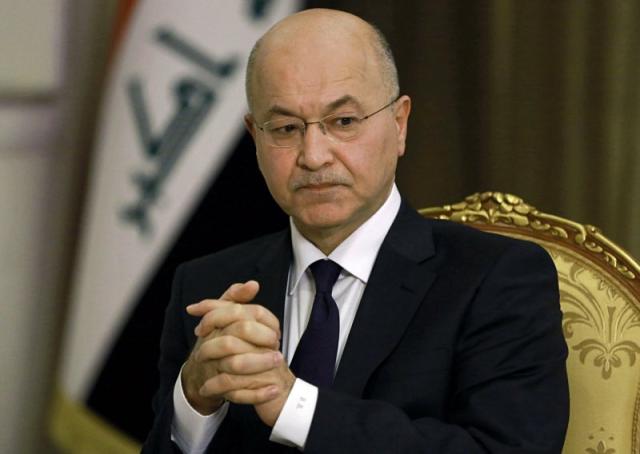 رئيس الجمهورية  العراقي برهم صالح