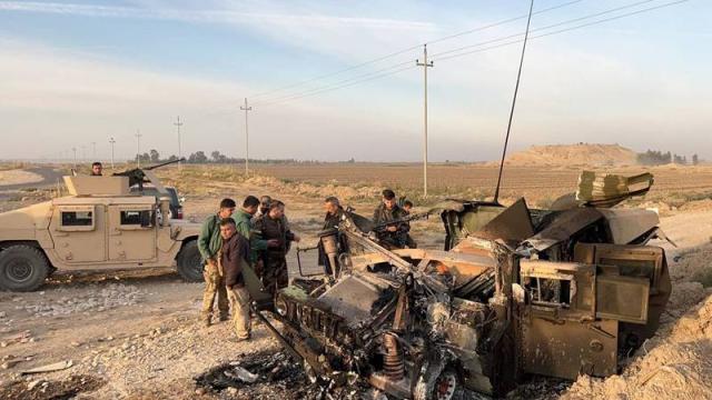 داعش يتبنى الهجوم على البيشمركة في ديالى العراقية
