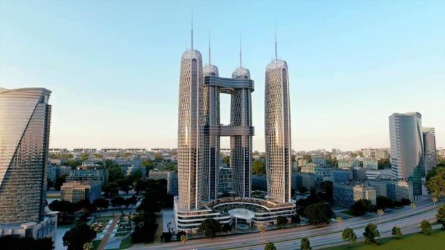 «أركريت ديزاين» يفوز بتصميم ثالث أعلى برج فى أفريقيا بالعاصمة الإدارية الجديدة