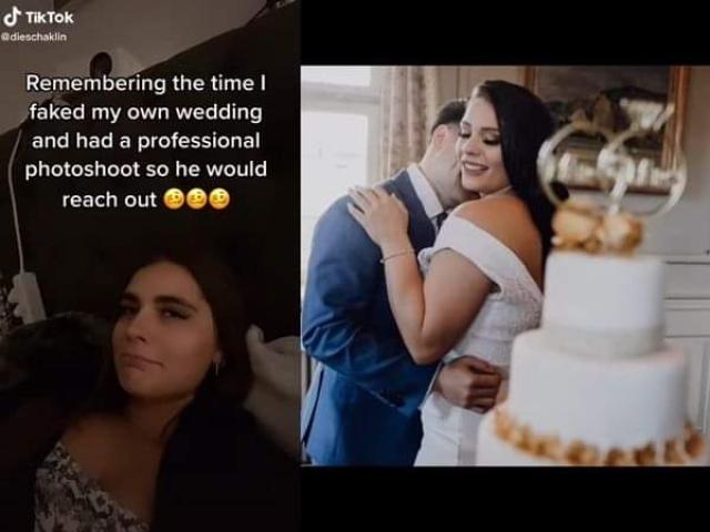امرأة تُزيف حفل زفافها لجذب انتباه حبيبها السابق.. فيديو