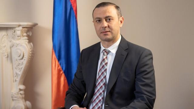 سكرتير مجلس الأمن الأرميني أرمين غريغوريان