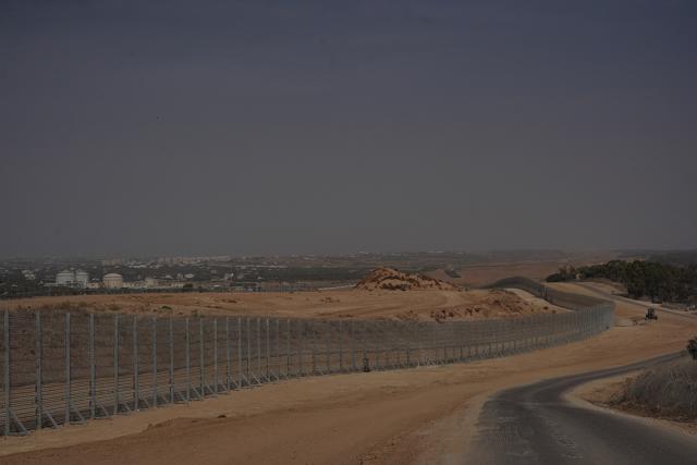 الجدار الإسرائيلي حول قطاع غزة