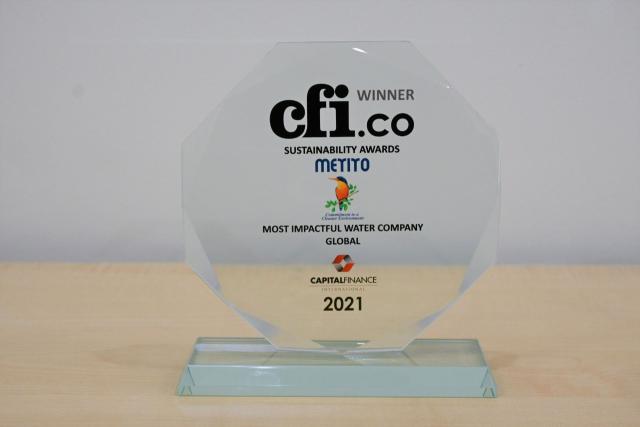 «ماتيتو» تحصل على جائزة شركة المياه الأكثر تأثيرا لعام 2021