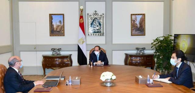 السيسي ووزير العدل