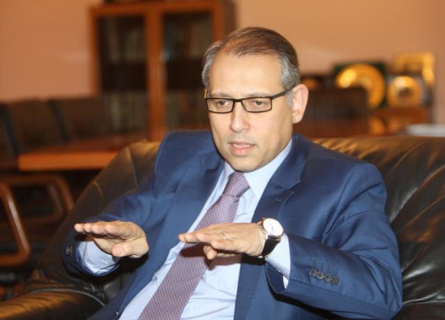 السفير نزيه النجاري سفير مصر بموسكو