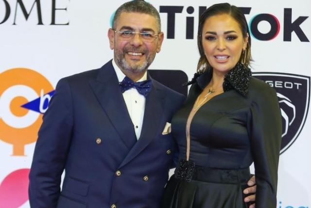 داليا البحيري وزوجها