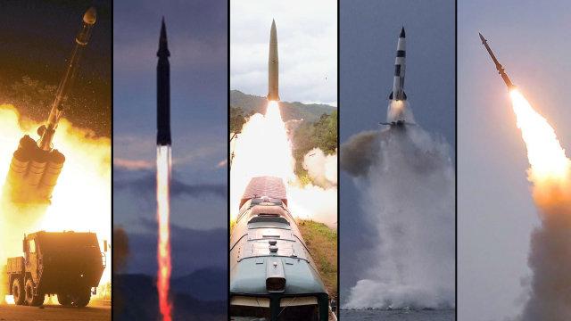 كوريا الشمالية تطلق صاروخ عابر للقارات