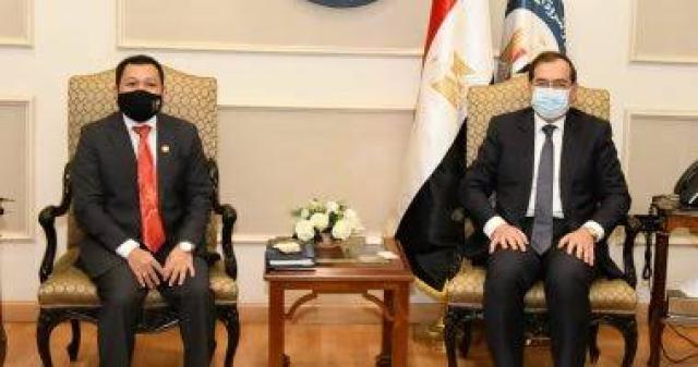 وزير البترول يبحث التعاون المشترك مع السفير الماليزي في القاهرة