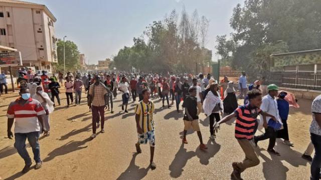 من تظاهرات السودان