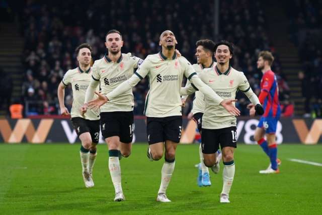البريميرليج | ليفربول يفوز على كريستال بالاس بثلاثية