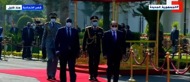 بث مباشر.. الرئيس السيسي يستقبل نظيره السنغالي بقصر الاتحادية