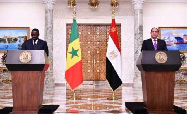 «سد النهضة ومجابهة الإرهاب».. نص كلمة السيسي مع رئيس السنغال