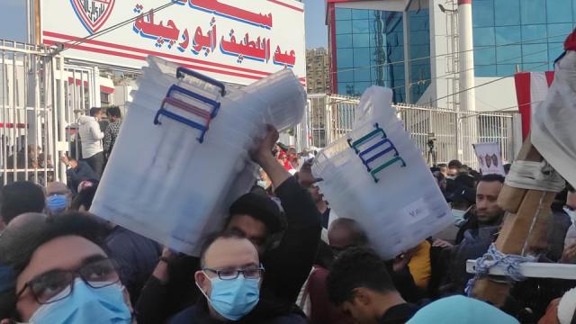 اللجنة المشرفة على انتخابات الزمالك تطلب صناديق اقتراع إضافية