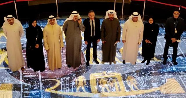المتحف القومي للحضارة يستقبل أعضاء البرلمان الإماراتي 