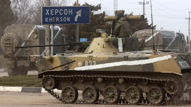 مدينة خيرسون الأوكرانية تسقط في يد القوات الروسية