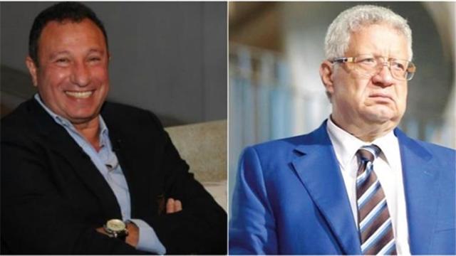 مرتضى منصور ومحمود الخطيب