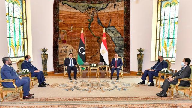 السيسى يؤكد دعم مصـر لتحقيق المصلحة العليا في ليبيا