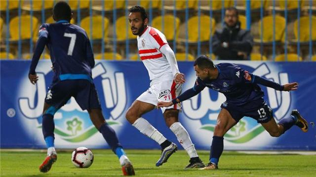 مباراة الزمالك وبيراميدز 