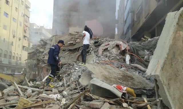 مصرع شخص وإصابة 7 آخرين في انهيار مسجد بمدينة بدر
