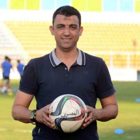 محمود جابر اداري الفريق الاول لكرة القدم بالمصري 