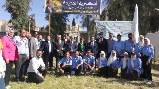 رئيس جامعة المنيا يفتتح المهرجان الكشفي والإرشادي الرابع