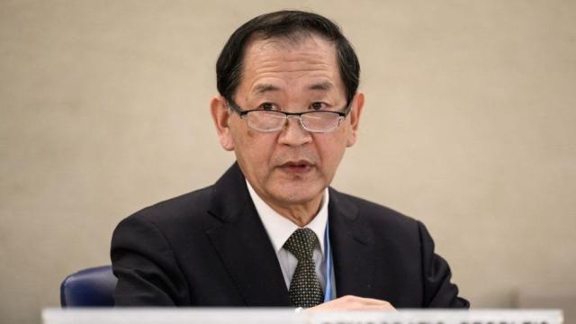 سفير كوريا الشمالية لدى الأمم المتحدة في جنيف هان تاي سونغ يترأس مؤتمر نزع السلاح