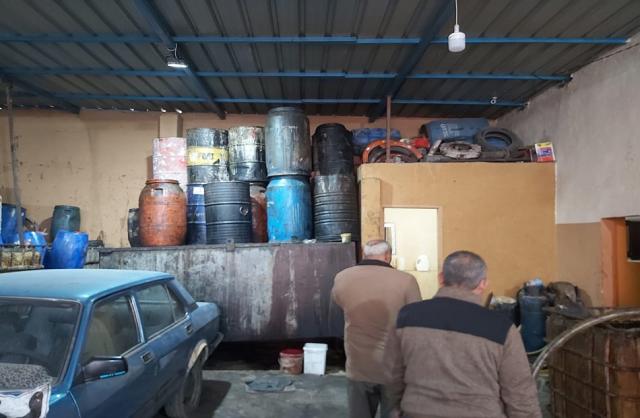 غلق مصنع يُعيد تدوير الزيوت المستخدمة وبيعها في الأسواق بالجيزة